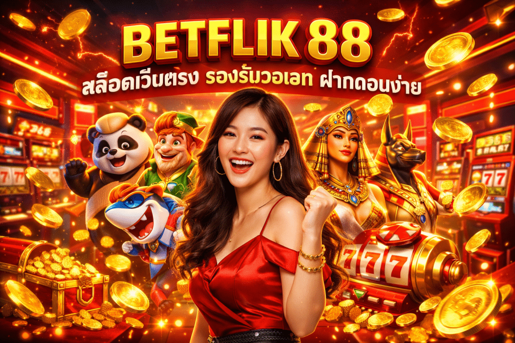 BETFLIK 88 สล็อตเว็บตรง รองรับวอเลท ฝากถอนง่าย
